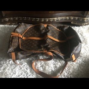 Authentic Louis Vuitton double sided crossbody bag